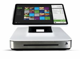 Pokladní systém ELO PayPoint 13P2, 13,3" LED, PCAP (10-Touch), Intel J1900 2GHz, 4GB, 128GB, Win7 Pro, ZB, lesklý, bílý 