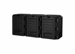 Kompostér Prosperplast COMPOGREEN 3x400 l černý