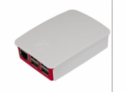 Kryt Raspberry bílý pro Raspberry Pi model B+, Rpi 2 B, Rpi 3 B, Rpi 3 B+