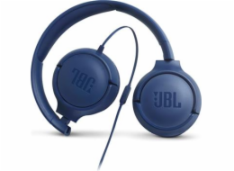 JBL Tune 500 modrá sluchátka