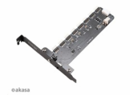 AKASA řadič Vegas RGB XL, 8 kanálů, PCIe slot