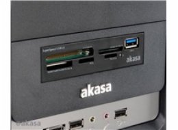 AKASA čtečka karet AK-ICR-27, 3.5", multi, interní, USB 3.0