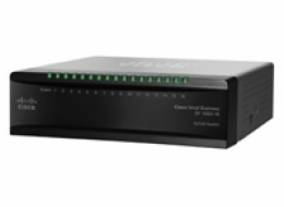 Cisco switch SF110D-16HP-RF, 16x10/100 PoE, REFRESH
