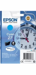 EPSON ink bar Singlepack ""Budík"" Cyan 27 DURABrite Ultra Ink