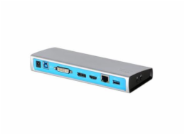 UNITEK D1019A dokovací stanice/replikátor portů USB 3.2 Gen 1 (3.1 Gen 1) Type-C Šedá