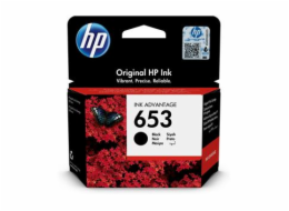 HP 653 - 6 ml - černá - originální - Ink Advantage - inkoustová cartridge - pro DeskJet Plus Ink Advantage 6075, Ink Advantage 6475, Ink Advantage 6475 All-in-On