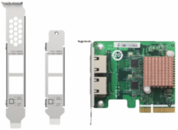 QNAP QXG-2G2T-I225 Síťová rozšiřující karta sítě 2,5 GbE se dvěma porty RJ-45