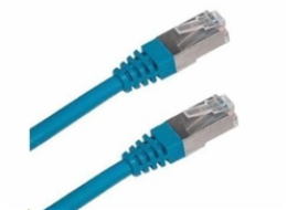 XtendLan Patch kabel Cat 6A SFTP LSFRZH 5m - modrý