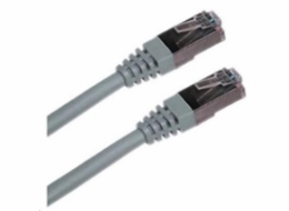 XtendLan patch kabel Cat6A, SFTP, LS0H - 30m, šedý