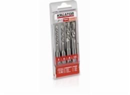 Sada vrtáků Kreator KRT012601 SDS Plus 4ks, 110mm  