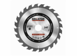 Pilový kotouč Kreator KRT020420 na dřevo 210mm, 24T