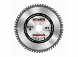 Pilový kotouč Kreator KRT020422 na dřevo 210mm, 60T