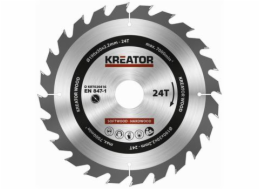 Pilový kotouč Kreator KRT020416 na dřevo 190mm, 24T