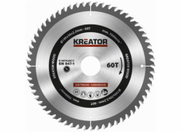 Kreator KRT020417 - Pilový kotouč na dřevo 190mm, 60T