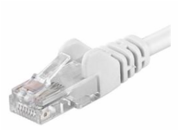 PREMIUMCORD Patch kabel UTP RJ45-RJ45 CAT5e 5m bílá