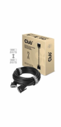 Club3D kabel DVI-D Dual Link (24+1), 10m, Bidirectional, 28 AWG