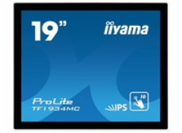 iiyama ProLite TF1934MC-B7X - LED monitor - 19" - open frame - dotykový displej - 1280 x 1024 - IPS - 350 cd/m2 - 1000:1 - 14 ms - HDMI, VGA, DisplayPort - černá