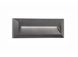 Svítidlo Nova Luce PULSAR STEP GREY 5 schodišťové, IP 54, 2 W