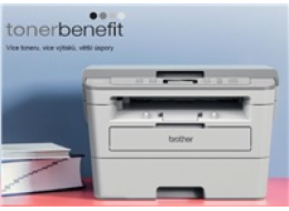 BROTHER multifunkce mono laserová DCP-B7500D - A4, 34ppm, 128MB, 600x600copy, USB, 250listů - BENEFIT