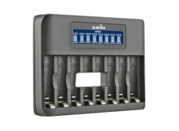 Nabíječka Jupio USB 8-slots Octo Battery Charger LCD pro 1 až 8ks AA/ AAA baterií