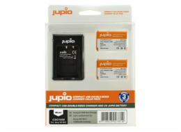 Set Jupio 2x baterie NP-BX1 - 1250 mAh + nabíječka pro Sony