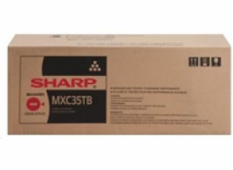Toner Sharp Sharp originální toner MX-C35TB, černý, 9000s, Sharp MX-C357F, MX-C407P, O