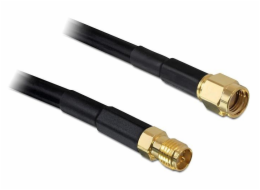 Delock anténí kabel RP-SMA konektor > RP-SMA Jack CFD200 2 m prodlužovací