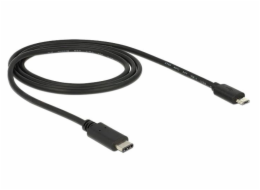 DeLOCK 83602 Kabel USB-C auf USB Micro-B USB-C Stecker auf USB 2.0 Micro-B Stecker 1m černá