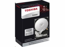 TOSHIBA HDD X300 14TB, SATA III, 7200 rpm, 256MB cache, 3,5", RETAIL