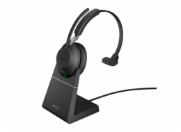 Jabra Evolve2 65 UC Mono Headset black BT USB-A + Charging Stand