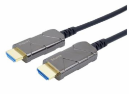 PREMIUMCORD Ultra High Speed HDMI 2.1 optický fiber kabel 8K@60Hz,zlacené 40m