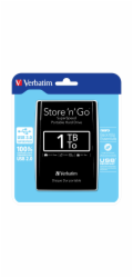 Verbatim Store n Go Portable 1TB USB 3.0 cerna