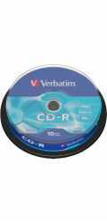 1x10 Verbatim CD-R 80 / 700MB 52x Speed Extra Protection CB