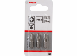 Bosch 3ks PH krízový bit vel.3 XH 25mm