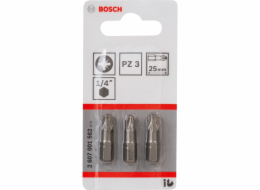 Bosch 3ks PZ krízový bit vel.3 XH 25mm