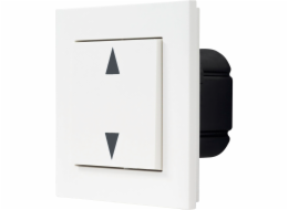 REV Rolladenschalter komplett w. Frame white Link2Home