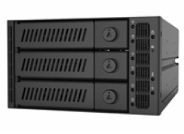 CHIEFTEC SAS/SATA Backplane CMR-2131SAS, 2x 5,25" for 3x 3,5" HDDs/SSDs