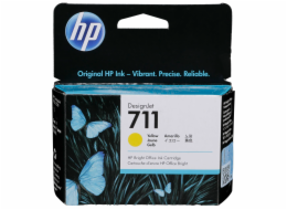 HP inkoust žlutý č. 711 (CZ132A)