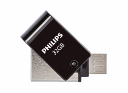 Philips 2 in 1 OTG          32GB USB 2.0 + Micro B Midnight Black PHUSB32G2IN1OTGG