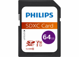 Philips SDXC Card           64GB Class 10 UHS-I U1
