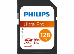 Philips SDXC Card          128GB Class 10 UHS-I U3 V30 A1