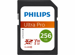 Philips SDXC Card          256GB Class 10 UHS-I U3 V30 A1