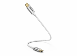 Hama charging-/ Datacable USB Type-C to Type-C 0,2m white