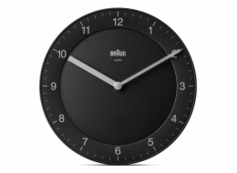 Braun BC 06 B nastenne hodiny analogove cerne