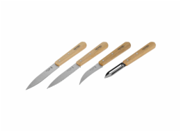 Opinel set kuchynskych nozu 4-dilny drevena rukojet