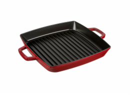 Staub grilovaci panev indukce ctvercova 28cm cervena