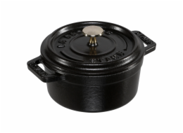 Staub Mini Cocotte 10cm kulaty černý litina