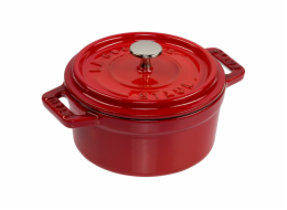 Staub Mini Cocotte 10cm kulatý červený litina