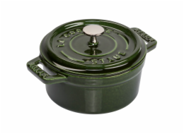 Staub Mini Cocotte 10cm kulaty zeleny litina