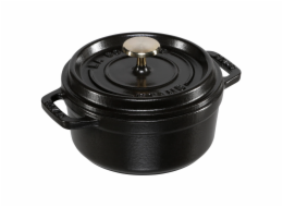 Staub Cocotte 12cm kulaty černý litina